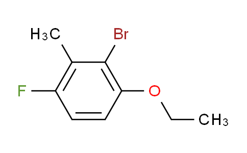 2-Bromo-1-ethoxy-4-fluoro-3-methylbenzene
