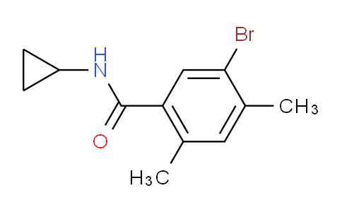 5-Bromo-N-cyclopropyl-2,4-dimethylbenzamide