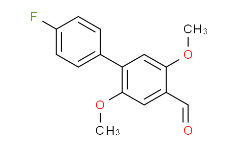 4'-Fluoro-2,5-dimethoxy-[1,1'-biphenyl]-4-carbaldehyde