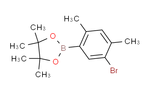 2-(5-Bromo-2,4-dimethylphenyl)-4,4,5,5-tetramethyl-1,3,2-dioxaborolane