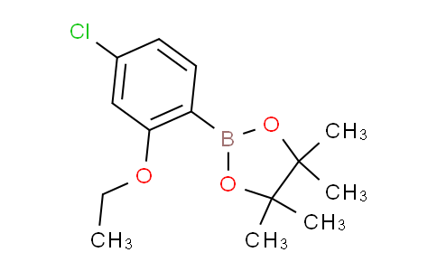 2-(4-Chloro-2-ethoxyphenyl)-4,4,5,5-tetramethyl-1,3,2-dioxaborolane