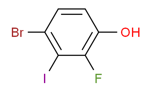 4-Bromo-2-fluoro-3-iodophenol
