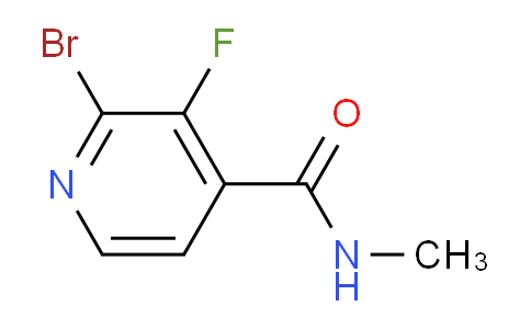 2-Bromo-3-fluoro-N-methylisonicotinamide