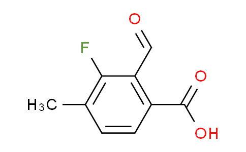 3-Fluoro-2-formyl-4-methylbenzoic acid