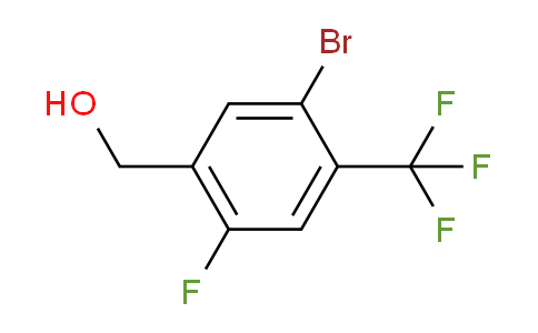 (5-Bromo-2-fluoro-4-(trifluoromethyl)phenyl)methanol