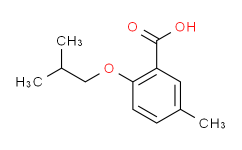 2-Isobutoxy-5-methylbenzoic acid