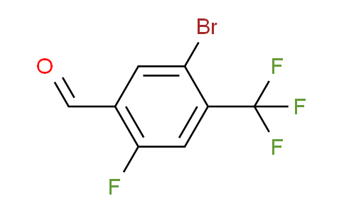 5-Bromo-2-fluoro-4-(trifluoromethyl)benzaldehyde