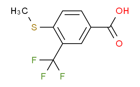 4-(Methylthio)-3-(trifluoromethyl)benzoic acid