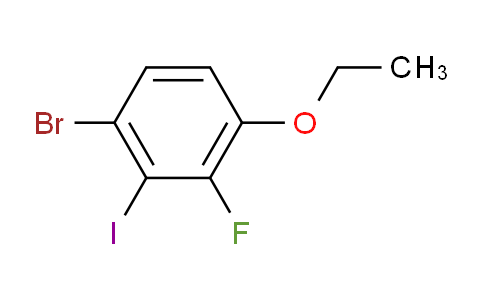 1-Bromo-4-ethoxy-3-fluoro-2-iodobenzene