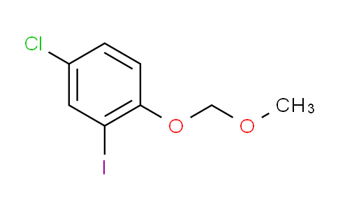 4-Chloro-2-iodo-1-(methoxymethoxy)benzene