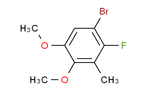 1-Bromo-2-fluoro-4,5-dimethoxy-3-methylbenzene
