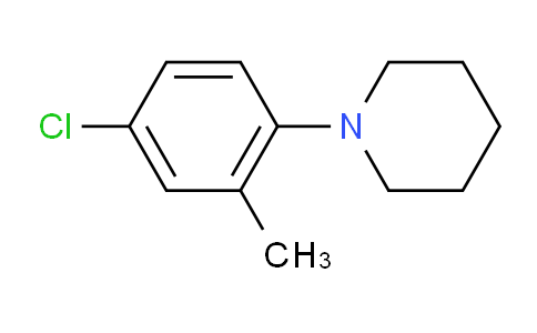 1-(4-Chloro-2-methylphenyl)piperidine