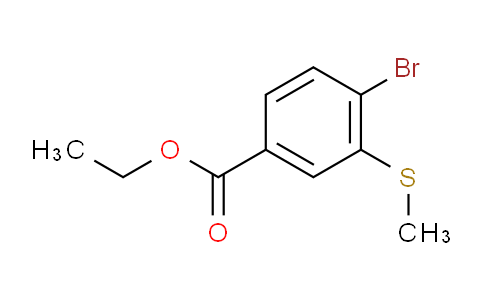 Ethyl 4-bromo-3-(methylthio)benzoate