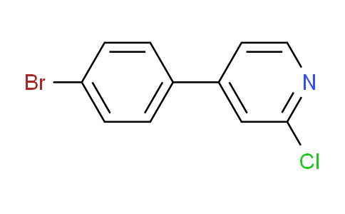 4-(4-Bromophenyl)-2-chloropyridine