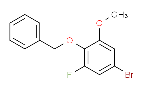 2-(Benzyloxy)-5-bromo-1-fluoro-3-methoxybenzene