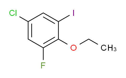 5-Chloro-2-ethoxy-1-fluoro-3-iodobenzene