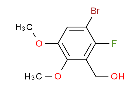 (3-Bromo-2-fluoro-5,6-dimethoxyphenyl)methanol