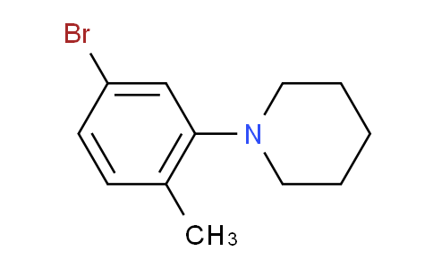 1-(5-Bromo-2-methylphenyl)piperidine