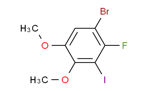 1-Bromo-2-fluoro-3-iodo-4,5-dimethoxybenzene