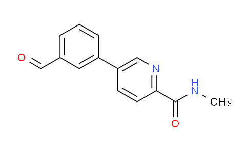 5-(3-Formylphenyl)-N-methylpicolinamide