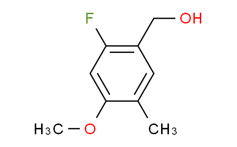 (2-Fluoro-4-methoxy-5-methylphenyl)methanol