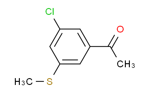 1-(3-Chloro-5-(methylthio)phenyl)ethanone