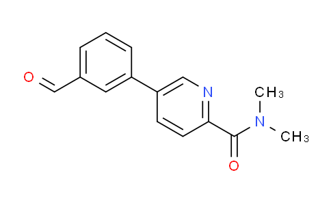 5-(3-Formylphenyl)-N,N-dimethylpicolinamide