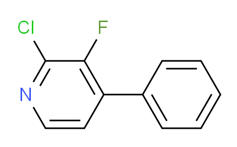2-Chloro-3-fluoro-4-phenylpyridine