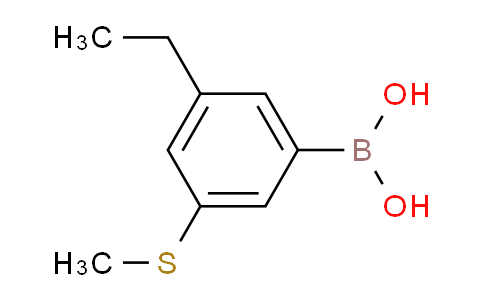 (3-Ethyl-5-(methylthio)phenyl)boronic acid