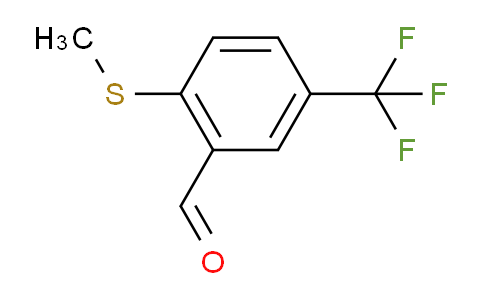 2-(Methylthio)-5-(trifluoromethyl)benzaldehyde