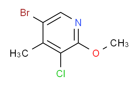 5-Bromo-3-chloro-2-methoxy-4-methylpyridine