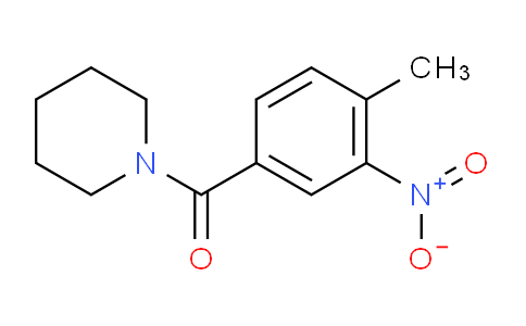 (4-Methyl-3-nitrophenyl)(piperidin-1-yl)methanone