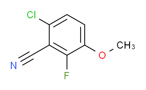 6-Chloro-2-fluoro-3-methoxybenzonitrile