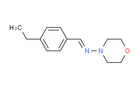 (E)-N-(4-ethylbenzylidene)morpholin-4-amine