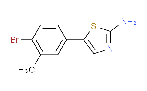 5-(4-Bromo-3-methylphenyl)thiazol-2-amine