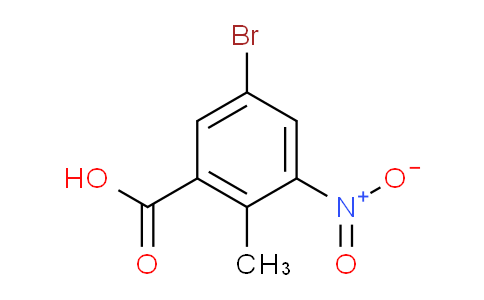 2-甲基-3-硝基-5-溴苯甲酸