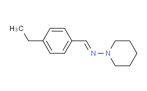 (E)-N-(4-ethylbenzylidene)piperidin-1-amine