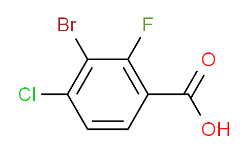 3-Bromo-4-chloro-2-fluorobenzoic acid