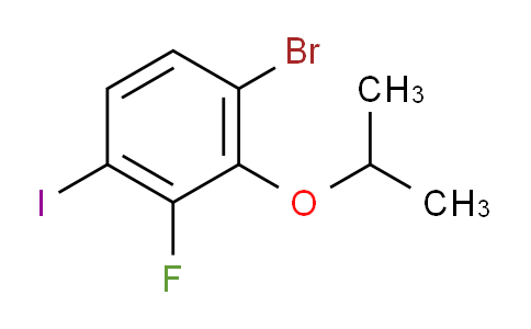 1-Bromo-3-fluoro-4-iodo-2-isopropoxybenzene