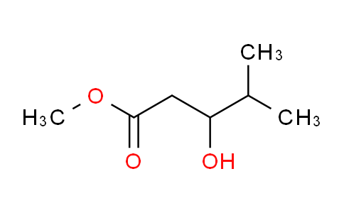 Pentanoic acid, 3-hydroxy-4-methyl-, methyl ester