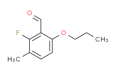 2-Fluoro-3-methyl-6-propoxybenzaldehyde