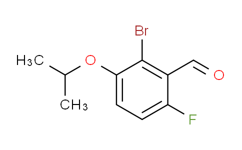 2-Bromo-6-fluoro-3-isopropoxybenzaldehyde