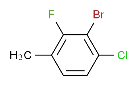 2-Bromo-1-chloro-3-fluoro-4-methylbenzene