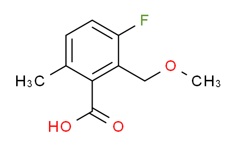 3-Fluoro-2-(methoxymethyl)-6-methylbenzoic acid