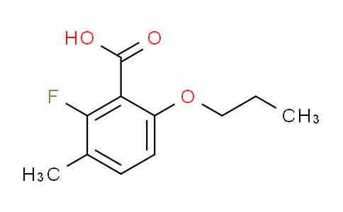 2-Fluoro-3-methyl-6-propoxybenzoic acid