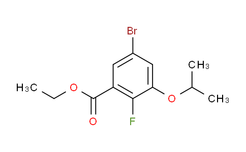 ethyl 5-bromo-2-fluoro-3-isopropoxybenzoate