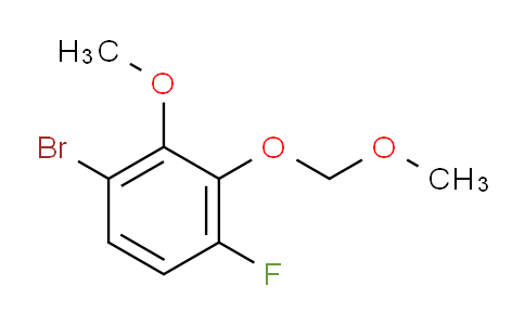 1-Bromo-4-fluoro-2-methoxy-3-(methoxymethoxy)benzene