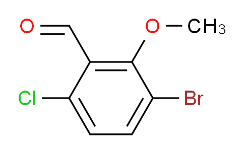 3-Bromo-6-chloro-2-methoxybenzaldehyde