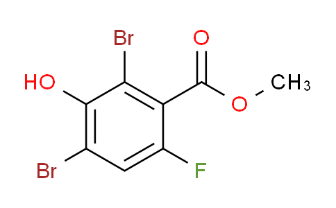 Methyl 2,4-dibromo-6-fluoro-3-hydroxybenzoate