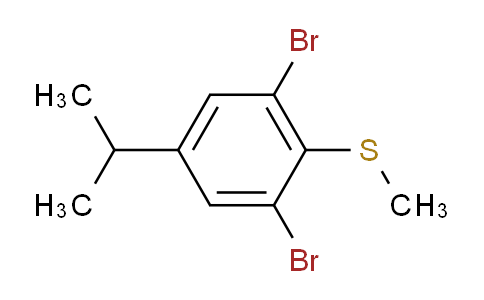 (2,6-Dibromo-4-isopropylphenyl)(methyl)sulfane